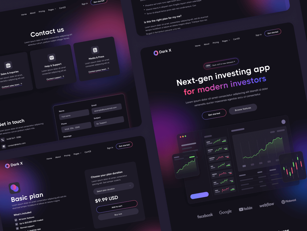 benefits of dark mode web design for Business