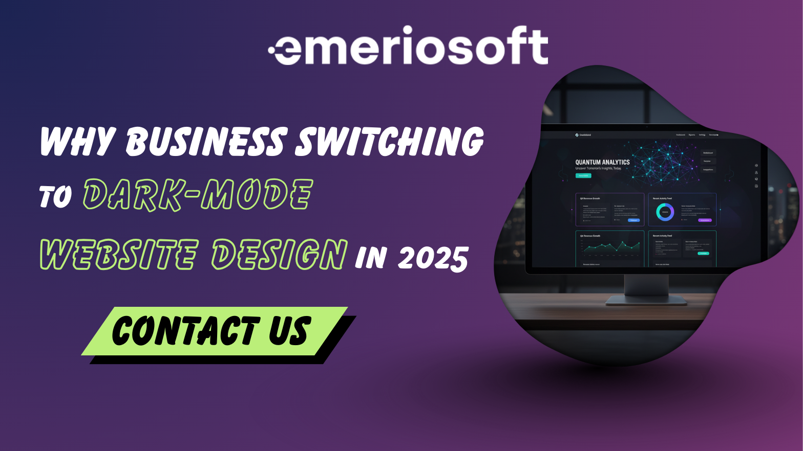 why Most of the business are creating dark mode website in 2025